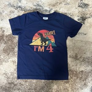 Dino TShirt 4T
